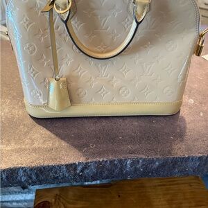 Louis Vuitton Cream Handbag